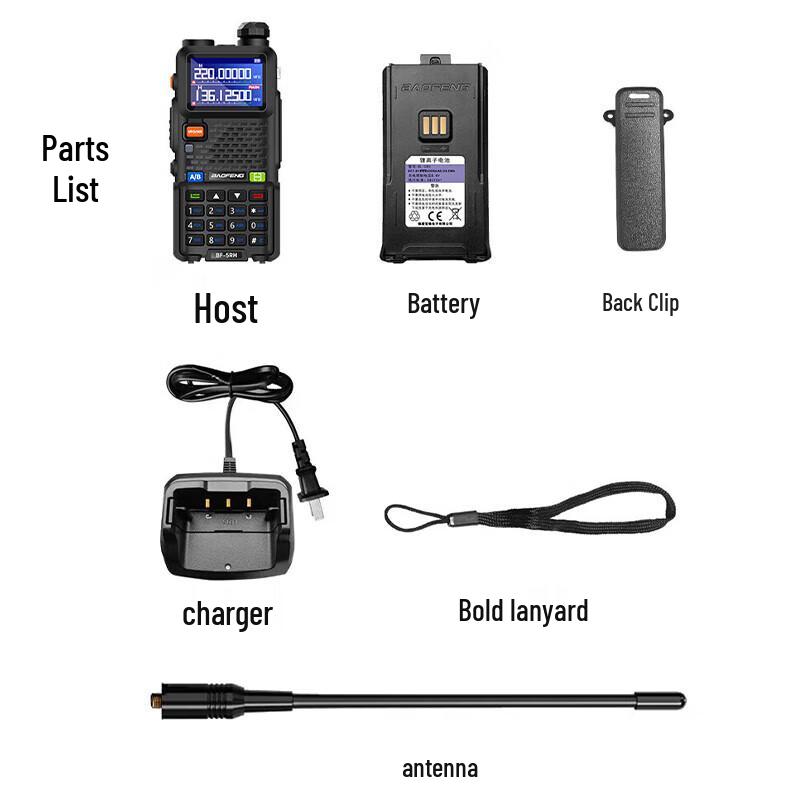 Мощная двусторонний радиостанция Baofeng серии UV-5R (Китайская версия)