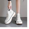 Новые парусиновые туфли женские повседневные кроссовки на платформе звездные парусиновые кроссовки беговая спортивная обувь теннисные туфли уличные кроссовки для ходьбы