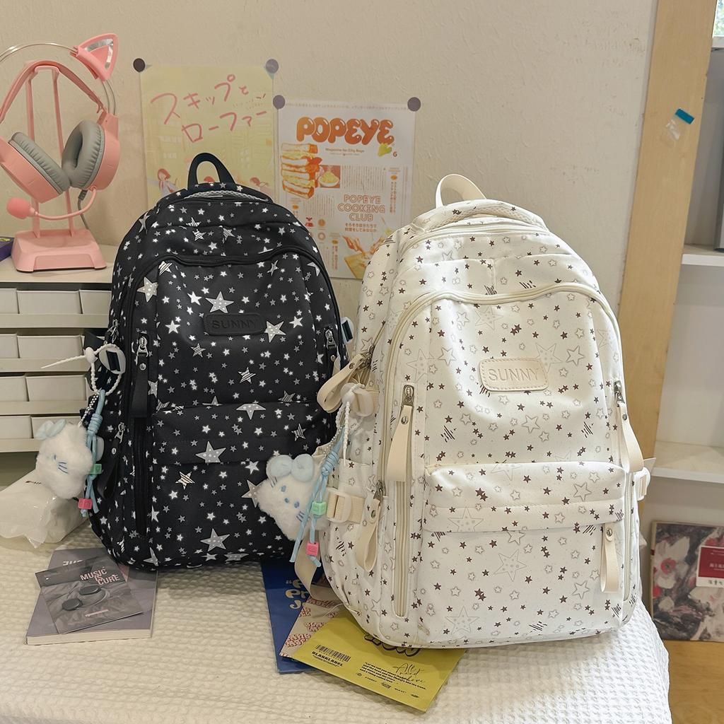 Schoolbag schoolbag for girls, junior high school students, high school students, high value ins, large capacity, high value backpack