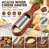 with Container Cheese Grater Stainless Steel Citrus Grater Wooden Cheese Grater  Gift Giving