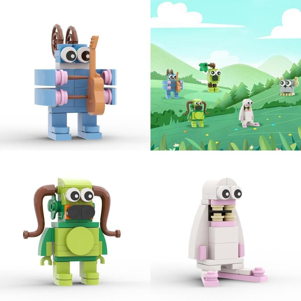 Kids' Brain-boosting Small Building Blocks Set By Moe Groove Chorus