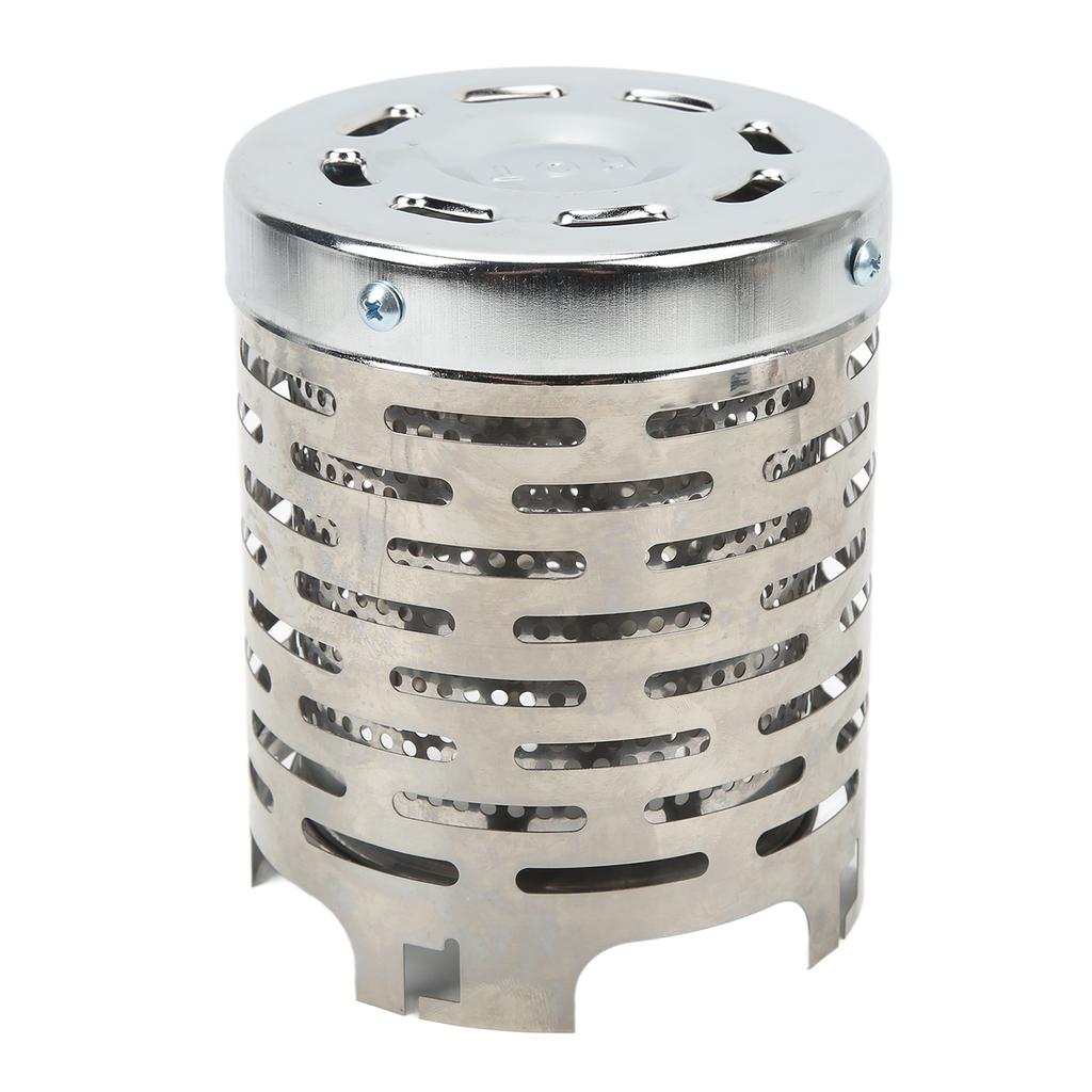 Чехол для мини-обогревателя для кемпинга, портативный чехол из нержавеющей стали для кемпинговой палатки с ручкой, сетчатая сумка