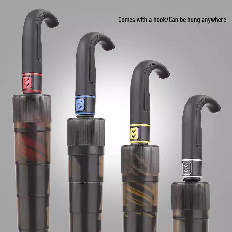 Большой двухцелевой зонт для гольфа со встроенным водонепроницаемым чехлом, красочный дизайн, подходит для любой погоды.