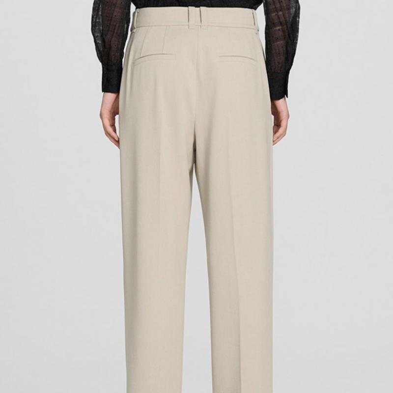 She Smiss Pleat Straight Pants Swwslp11040 Lb