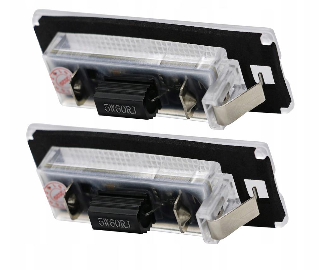 Led Licence Plate Light Kit, Autotune, For Fiat Ducato Autobus 100, Fiat Ducato Autobus Multijet 110, 115, 120, 130, 140, 150, 160, 180