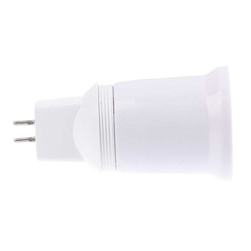 Патрон для лампы MR16 G5.3 с вилкой, замененный на резьбовой патрон, держатель лампы, переходник-конвертер, винтовой патрон