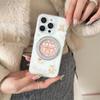 Вращающаяся подставка-медведь с клубникой Чехол для телефона для iPhone 17 Pro Max/16/15