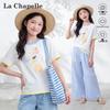 Сладкая футболка с коротким рукавом La Chapelle Girls Dopamine