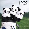 Чехол для клюшки для гольфа Plush Panda Wood, чехол для клюшки, легкий стержень