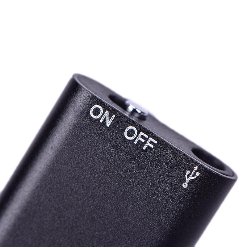 1Pc Portable Mini Audio Recorder Voice Activated Listening Device 96 Hours 8Gb