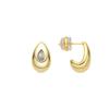 Luxenter Garai Boucles D'oreilles Finition En or 18 Carats