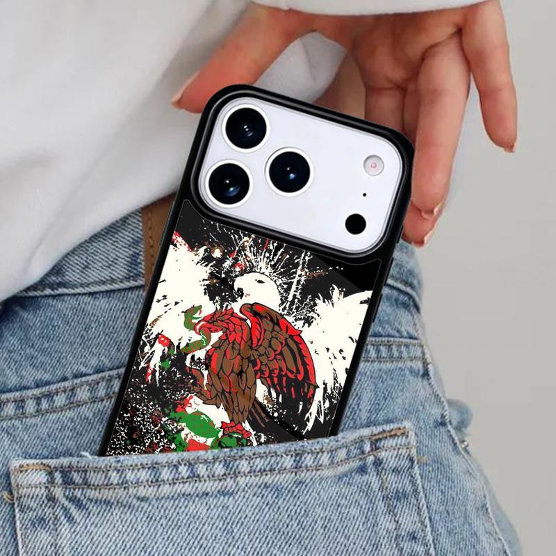 Флаг Мексики мексиканцы Чехол для телефона для iPhone 17ProMax 12 13 14 15 16e 17 Pro Max Plus Air Cover