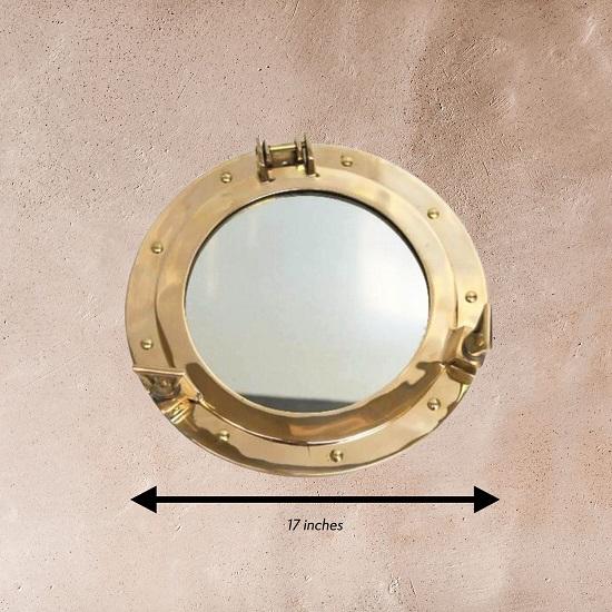 Морской иллюминатор 43,18 см Корабельный иллюминатор Морской иллюминатор Лодочный иллюминатор Лодочный иллюминатор Темно-синий декор комнаты Декор корабля Настенный декор лодки Декор корабля