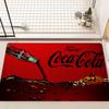 Коврик для двери C-Coca logo C-Cola Моющийся Нескользящий Коврик для зоны гостиной, дивана, стульев Кухонный коврик для двери Ковер