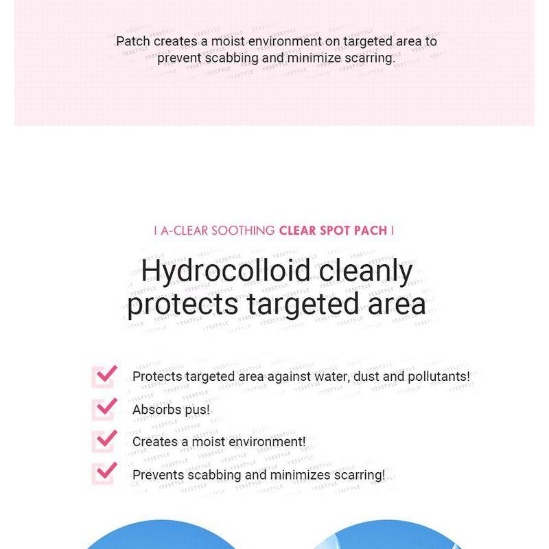 NEOGEN Dermalogy A-Clear Успокаивающий прозрачный пластырь от прыщей