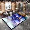 Daft Punk Carpet Rug for Living Room Bedroom Home Sofa Decoration,Kids play Nonslip Floor Mat