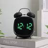 High Volume Twin Bell Alarm Clock Voice Control Digital Alarm Clock Table Clock  Indoor Use