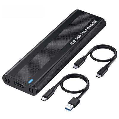 Корпус SSD-накопителя M.2 NVMe с двумя протоколами Type-C и возможностью установки без инструментов