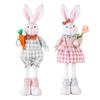 Easter Rabbit Statue Extendable Legs Enhances the Easter Holiday