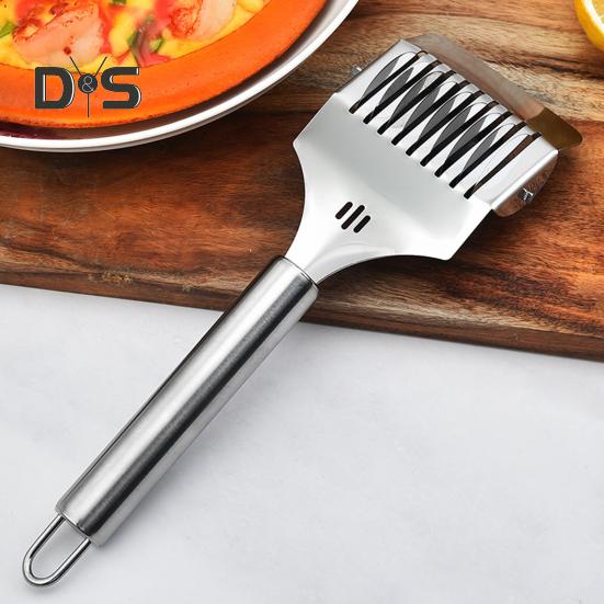 Супер ветровая нарезка для лапши, устойчивая к коррозии, острое круглое колесо, ручной резак для спагетти из нержавеющей стали для кухни