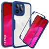 Case for iPhone 15 Pro - 360° Protection - Navy Blue - Shockproof - Rigid - Reinforced Edge