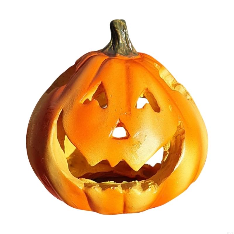 Horror Pumpkins Fishes Tanks Accessory Playfulness Underwater Shelter For Small Fishes Halloweens Themed