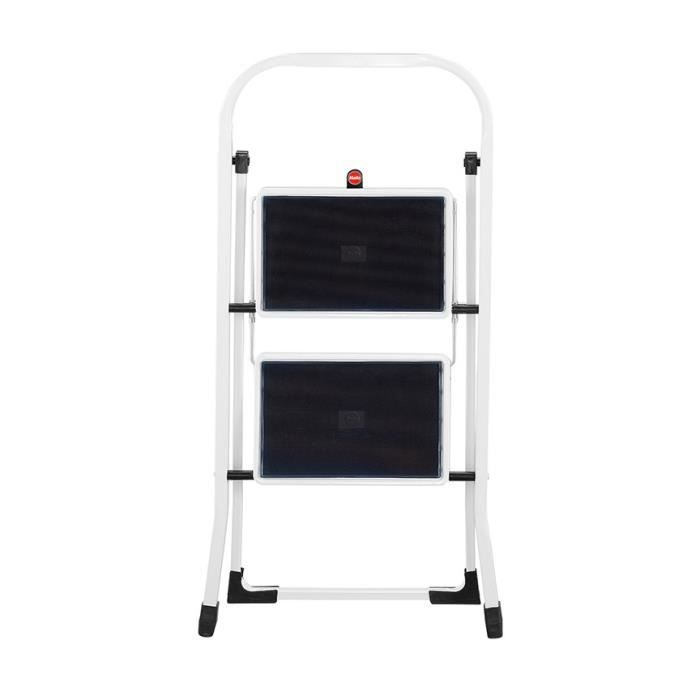 HAILO Marche pied 2 marches pliable antidérapant en acier K20