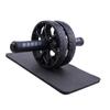 Abdominal Wheel Roller Antislip Portable AB Wheel Roller with Knee Pad for Home Gym Fitness Equipmen