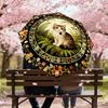 1PC cat, floral Umbrella-8-Rib Reinforced, Automatic Open, Lightweight & Durable, Cute Fashion Accessory for Outdoor-K1255