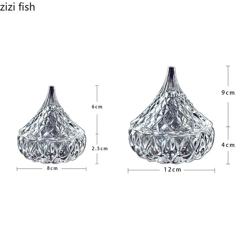 Креативная стеклянная миска неправильной формы с крышкой для ресторана, молекулярной кухни, демонстрационная миска, десертная миска для суши, специальная столовая посуда