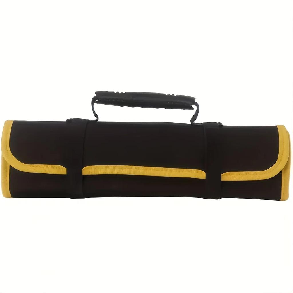 22 Multi Pockets Oxford Canvas Folding Wrench Roll Storage Tools Bag Waterproof Hand Roller Electrician Tools Organizer Bag
