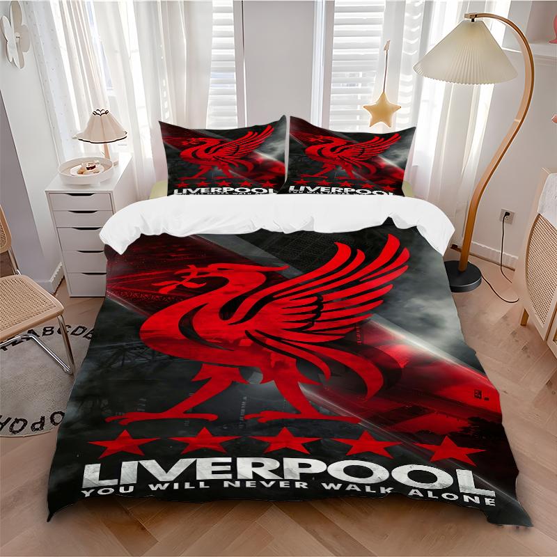 3Pcs Liver Bird Crest Bedding Sets For All Sizes New 3D Printed Bed Cover Comforter Duvet Cover Pillowcase Bedroom Decoration