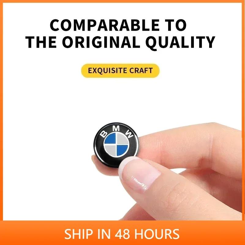 AAAQG1 11mm Car Key Sticker Logo 3D Metal Car Key Sticker Emblem For BMW F34 F10 F20 F48 F39 F30 F25 F26 F15 F16 F22 F32 E90