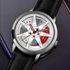 Boruse Belt Wheel Hub Locomotive Watch Men'S High-End Trend Waterproof Luminous Quartz Watch