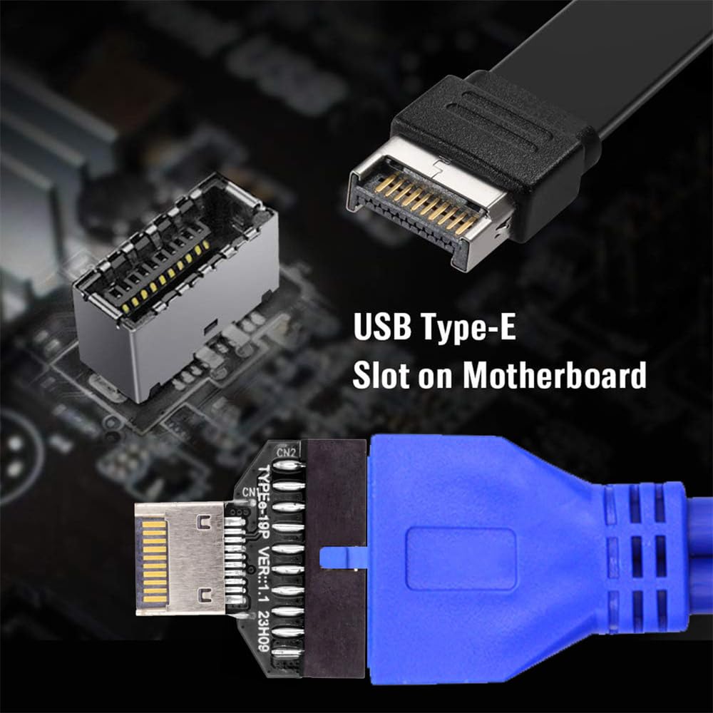 Xiwai USB Type E IDC разъем передней панели разъем для USB 20-контактный разъем адаптер расширения настольная материнская плата 3.2/3.1 3.0