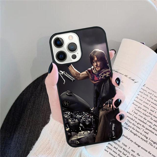 The Walking Dead Daryl D Phone Case Cover For iPhone 17 Air 15 16e 14 13 12 Pro Max 11 Pro Max Plus Coque Shell