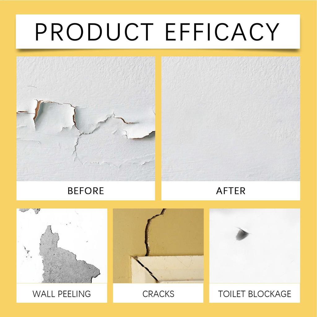 Wall Mending Agent 100g Home Improvement Crack Fix Filler Ceiling Hole Cover Paste Wall Repair Cream Mouldproof Water Proof