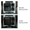 Center Storage Box Decor Frame Cover Trim For Dodge RAM 1500 2015-2017 Chrome