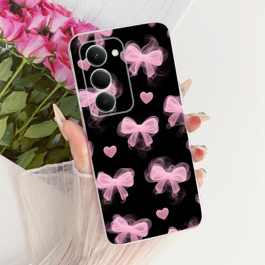 Для Xiaomi Redmi 15 4G Чехол Redmi15 5G Красивая Расписная Крышка с Бабочкой Мягкий Тонкий Чехол для Телефона Для Xiaomi Redmi 15 5G Чехлы Сумки