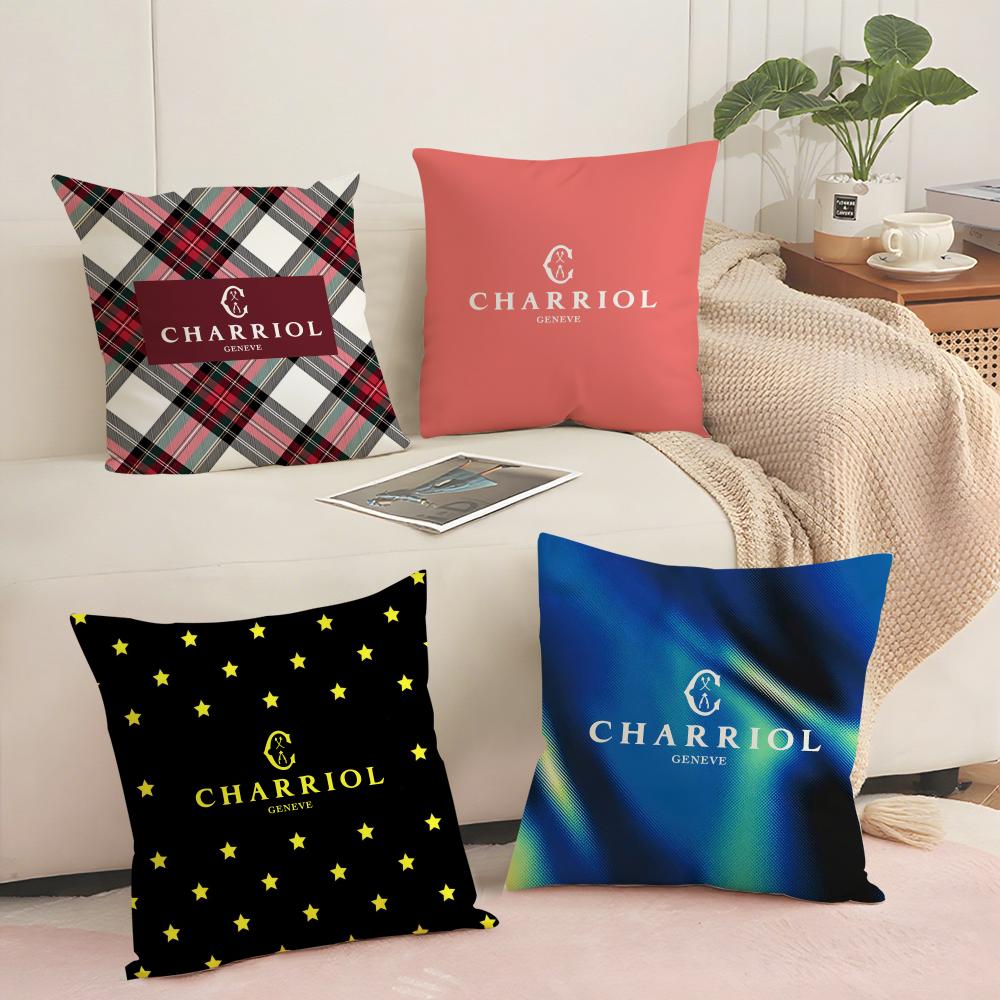 Роскошная наволочка CCharriol Cushion Cover Ультрамягкая, приятная для кожи ткань Комфорт как в облаках Скрытая молния
