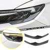 For 2023 Honda CR-V CRV Carbon Fiber Headlight Eyebrow Eyelid Strips Cover Trim