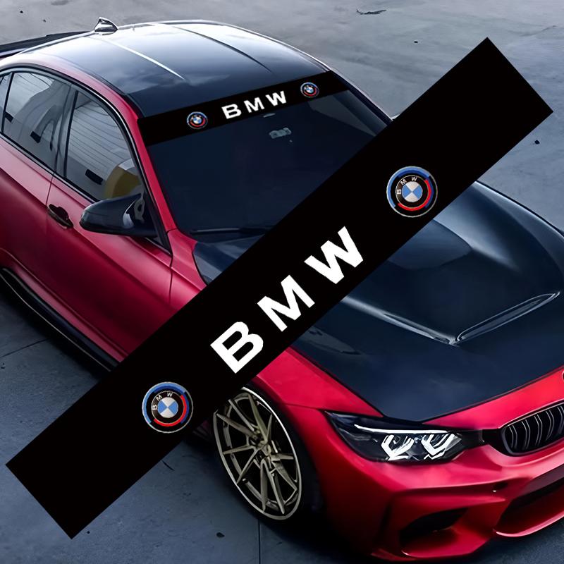 High Quality Vinyl Car Sticker Decal for BMW E30 E34 E36 E39 E46 E60 E70 E87 E90 E91 E92, Front & Rear Windshield Decorative Sty TU0