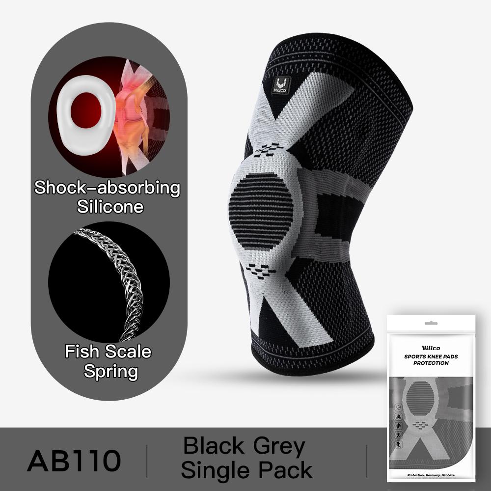 Фитнес Наколенники Силиконовые Накладки Пателлярный Бандаж Наколенник Поддержка Суставов Компрессионный Рукав Баскетбольный Наколенник