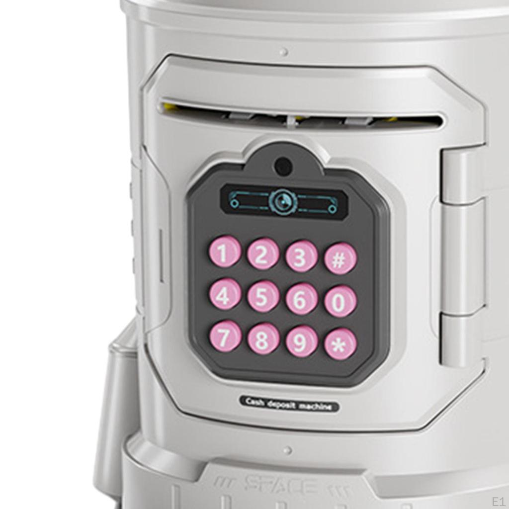 Банкомат-копилка Rocket Piggy Bank с автоматической прокруткой, подарки на день рождения на фестивале, денежный банк, банки для монет для мальчика