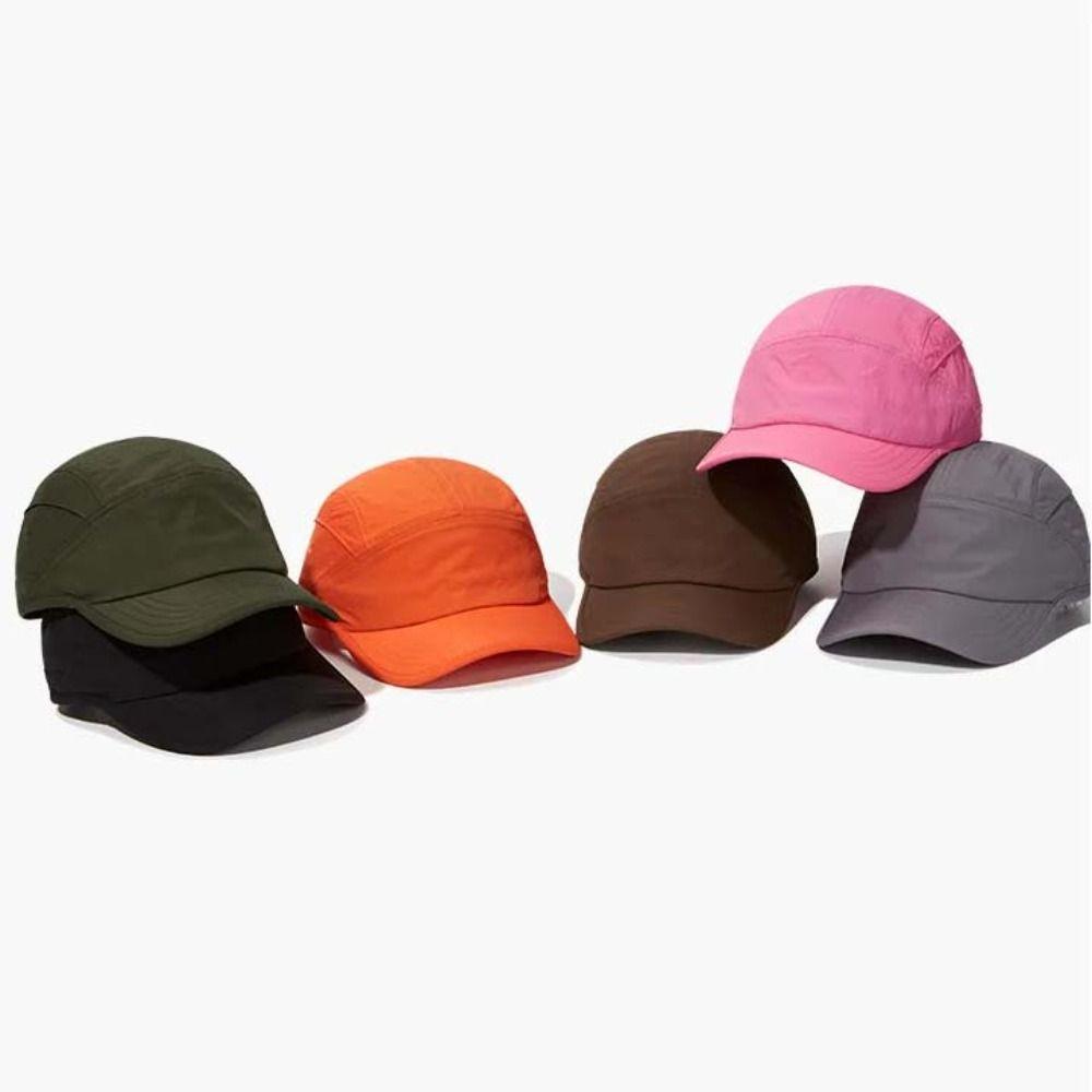 Waterproof 5-Panel Cap Breathable Quick-dry Hat Men Women Baseball Cap Snap Back