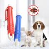Pet Cat Dog Supplies Accessories Tweezers Mite Tick Remover Clean Tool Plastic Pet Flea Clip