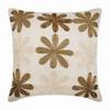 Decorative Throw Pillows Cover Couch Gold and Ivory Floral Beaded Cotton Linen Pillow Cover Ivory Pillow Cover Easter - Floral Geisha