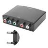 Конвертер YPbPr в HDMI Портативный LR или RGB Адаптерный кабель ABS Трансформатор 100-240В Вилка EU
