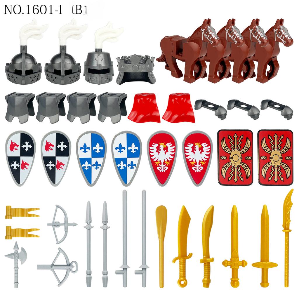 Medieval Knight Kit Accessories Parts Children's Building Block Toy