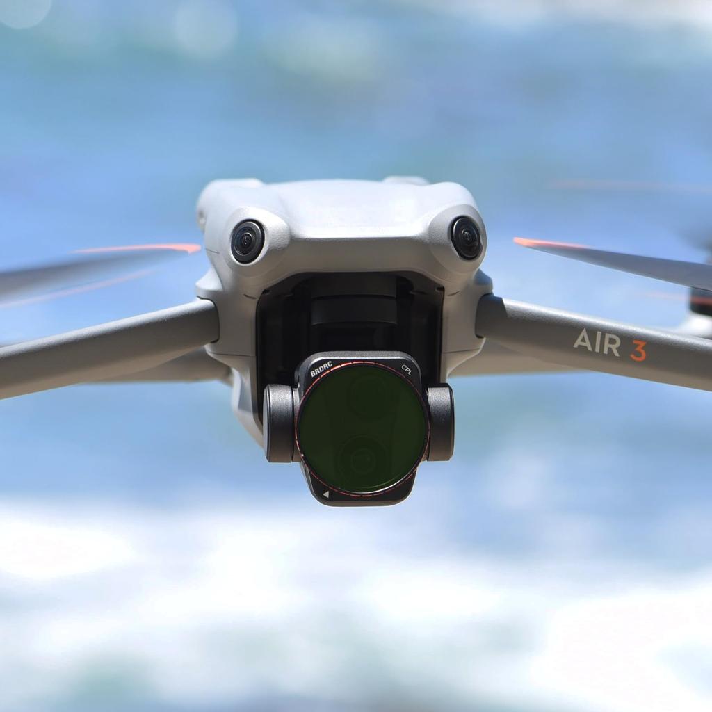 BRDRC AIR 3 Набор ND-фильтров 6 шт. UV CPL ND16PL ND32PL ND64PL ND128PL NDPL Фильтр для аксессуаров DJI Mavic Air 3 - (Алюминиевая версия)